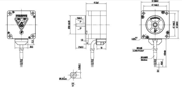 NEMA 23 stepper motor