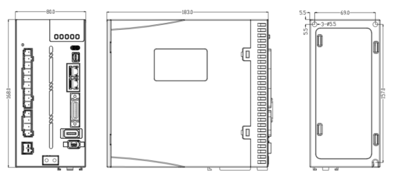 2000W AC Servo Driver (STO) - EL8-EC2000F - Image 6