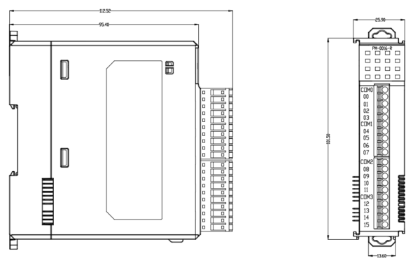 R2 Series Relay Output PM-0016-R - Image 2