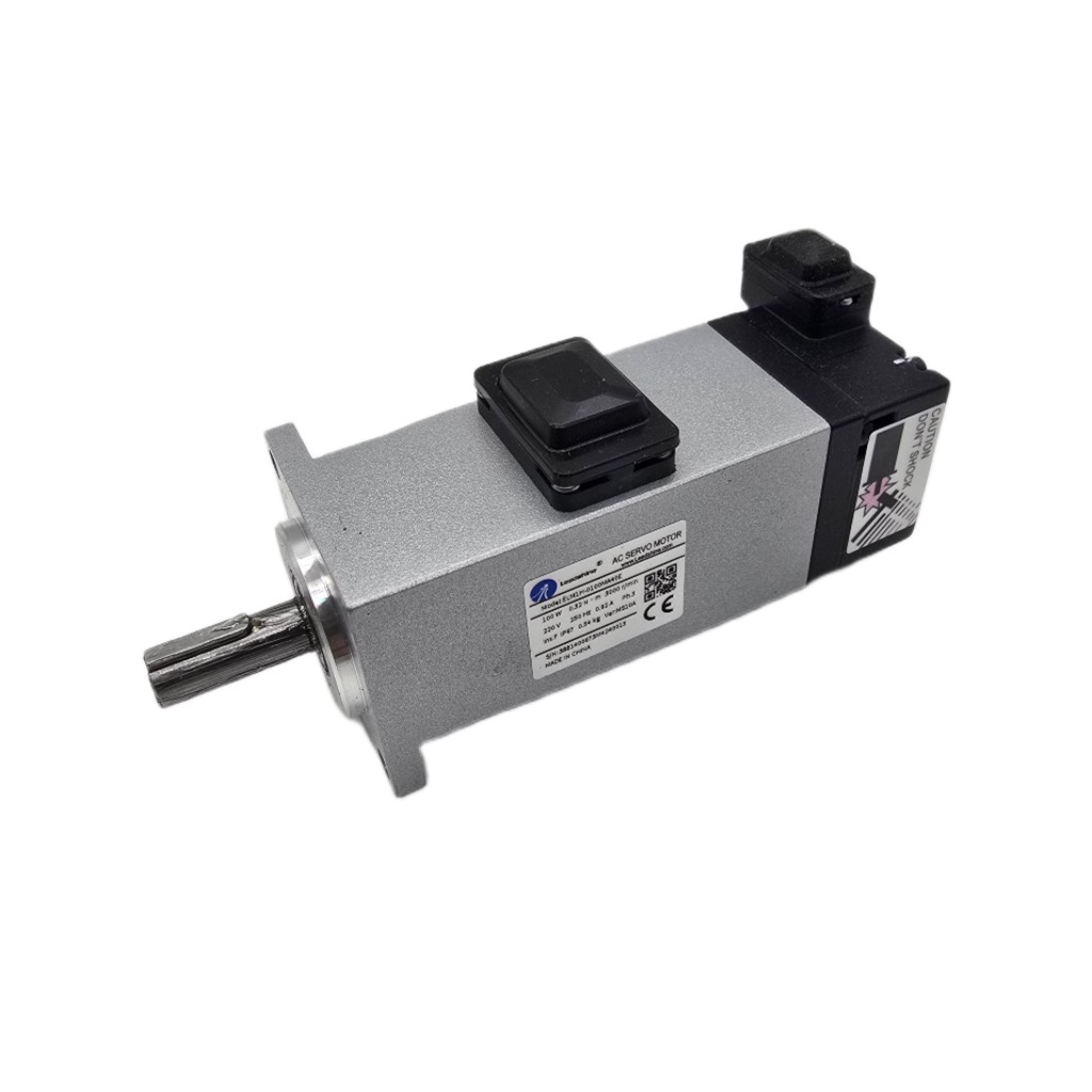 100W AC Servo Motor ELM1H-0100MA40E (has brake)